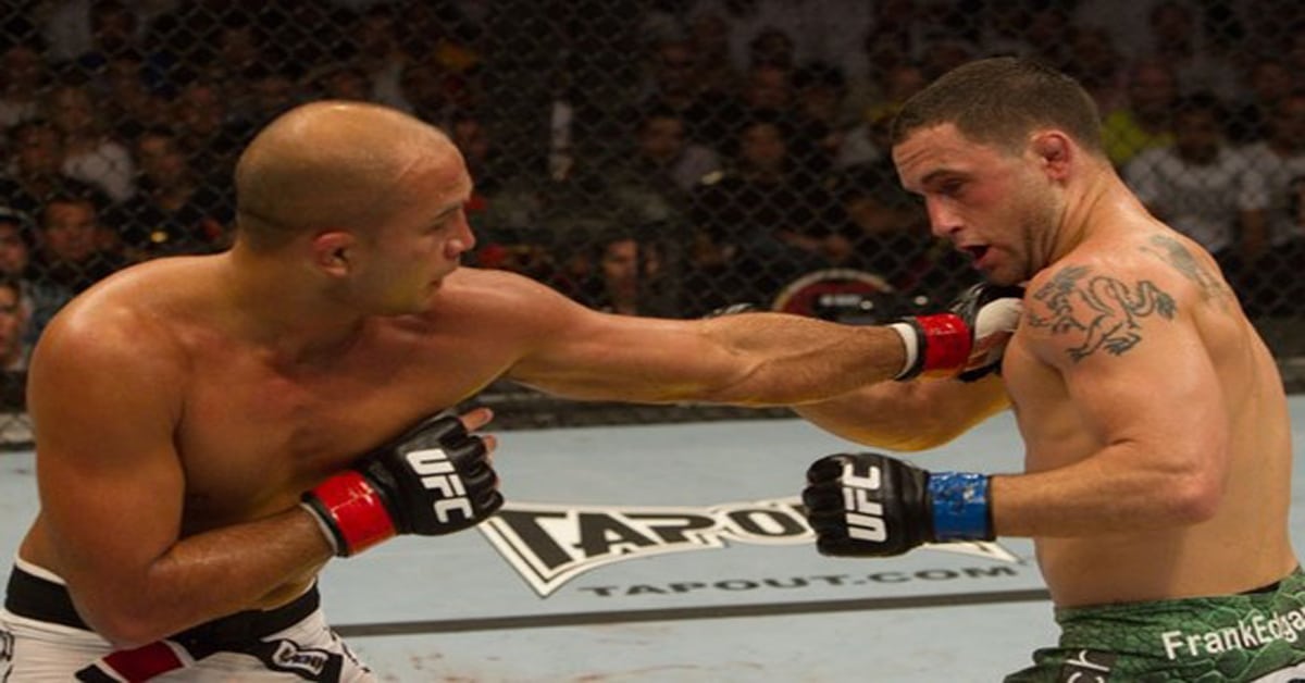 Exclusive: B.J. Penn’s Trainer Talks Edgar Fight, Says Penn Was Battling Sinus Infection 1 BJ Penn Frankie Edgar UFC 112