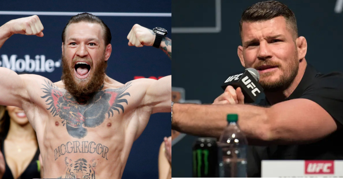 Conor McGregor threatens Michael Bisping following comments made about the Irishman’s role in Road House: ‘I’ll cave your head in’