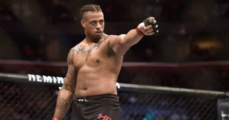 Watch – Former UFC Heavyweight Greg Hardy produces brutal KO win in Boxing debut