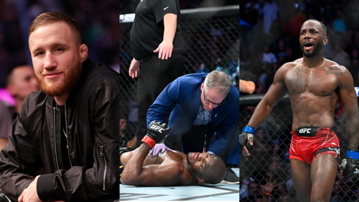 Exclusive - Justin Gaethje previews Kamaru Usman vs. Leon Edwards 3 1 Justin Gaethje Kamaru Usman vs Leon Edwards 3