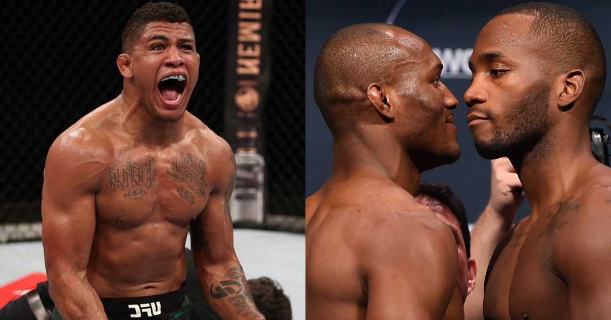 Gilbert Burns shares the 'big factor' in prediction for Leon Edwards v Kamaru Usman 3 1 Gilbert Burns, Leon Edwards, Kamaru Usman