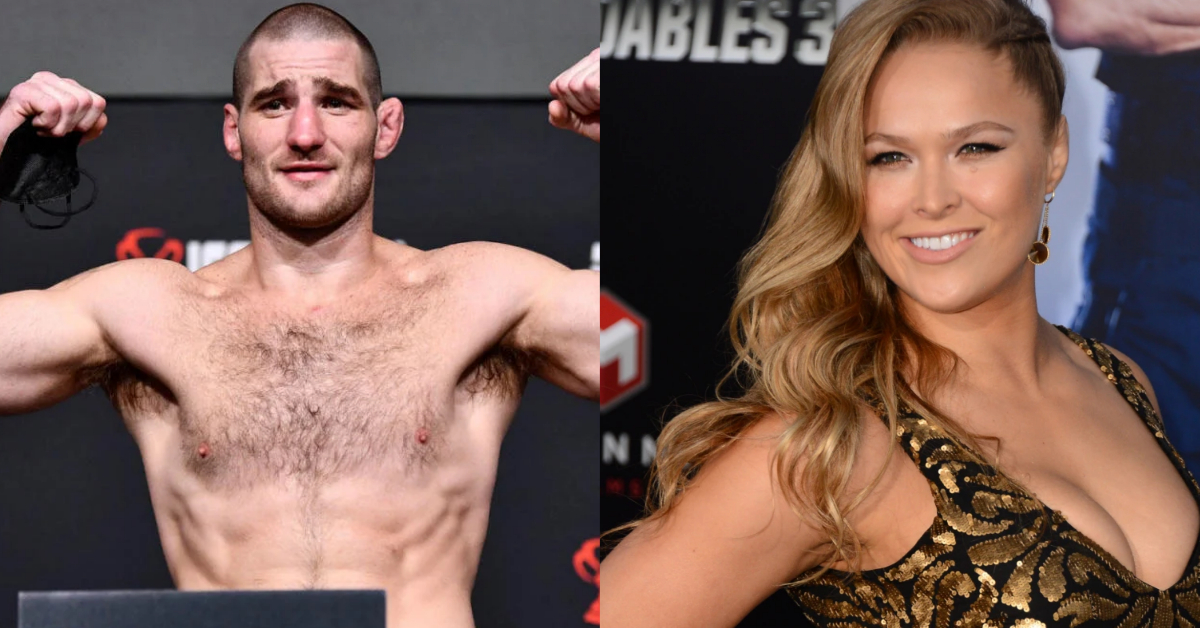 Sean Strickland clarifies comments ahead of interview drop: 'Ronda Rousey is everything that's wrong with the world' 1 Sean Strickland, Ronda Rousey
