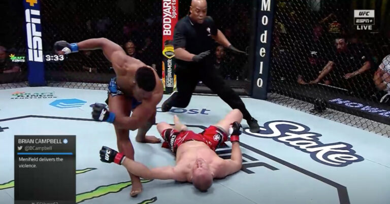 Alonzo Menifield lands thunderous first round KO win against Misha Cirkunov – UFC Vegas 62 Highlights