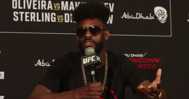 Aljamain Sterling comments on his association with Andrew Tate; ‘We are so quick to condemn people’