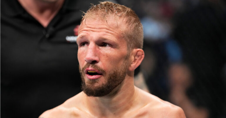 T.J. Dillashaw distances himself from retirement following UFC 280 loss: ‘There’s no way I go out like that’