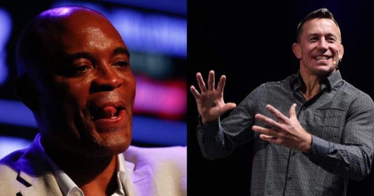 Anderson Silva reveals his hope to fight Georges St-Pierre in the squared circle; ‘GSP could come and do something special’