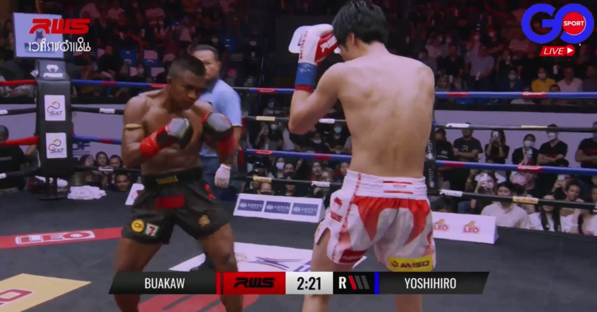Muay Thai legend Buakaw Banchamek delivers brutal 2-minute KO of Yoshihiro Sato
