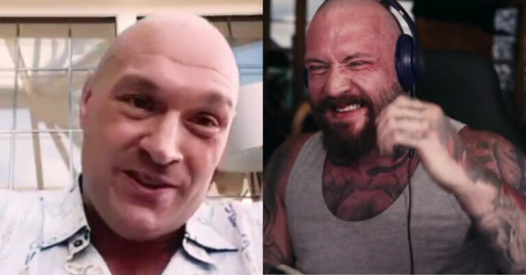 Tyson Fury rips into podcaster True Geordie: “Kiss my b*lls, you little w*nker”