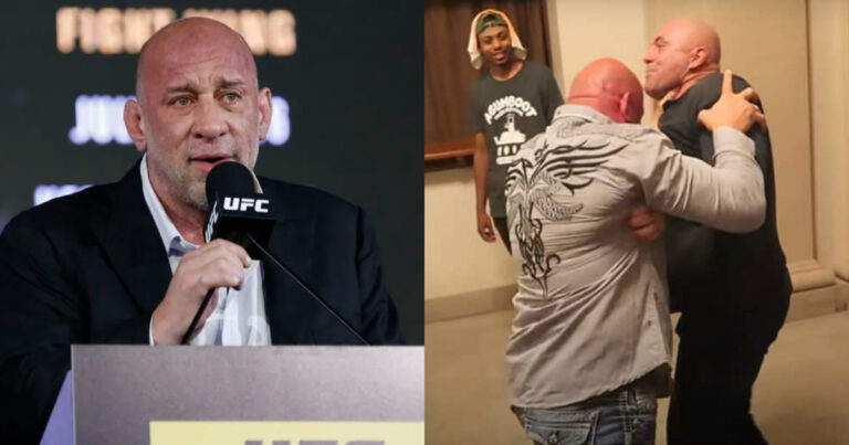 Mark Coleman reveals backstory to infamous video of him shoving Joe Rogan into a wall: “I had no choice”