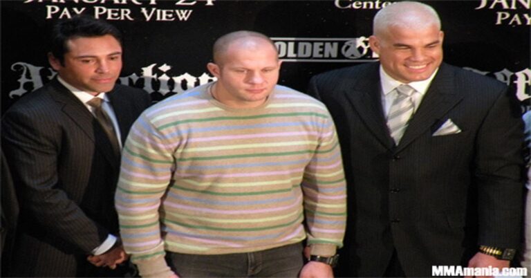 Fedor Emelianenko Wears Amazing Sweater to Affliction Press Conference