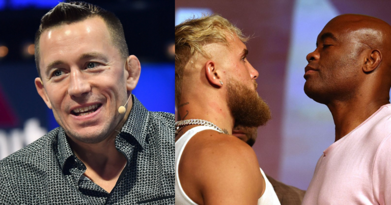 MMA great Georges St-Pierre booked as the co-host for the Anderson Silva vs Jake Paul boxing match on October 29