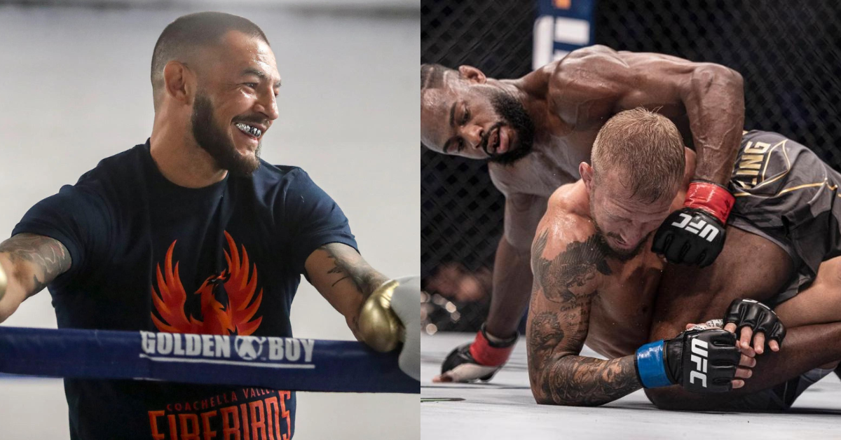 Cub Swanson reveals what it was like training with TJ Dillashaw ahead of UFC 280: "He couldn’t even lift his left arm" 1 Cub Swanson TJ Dillashaw