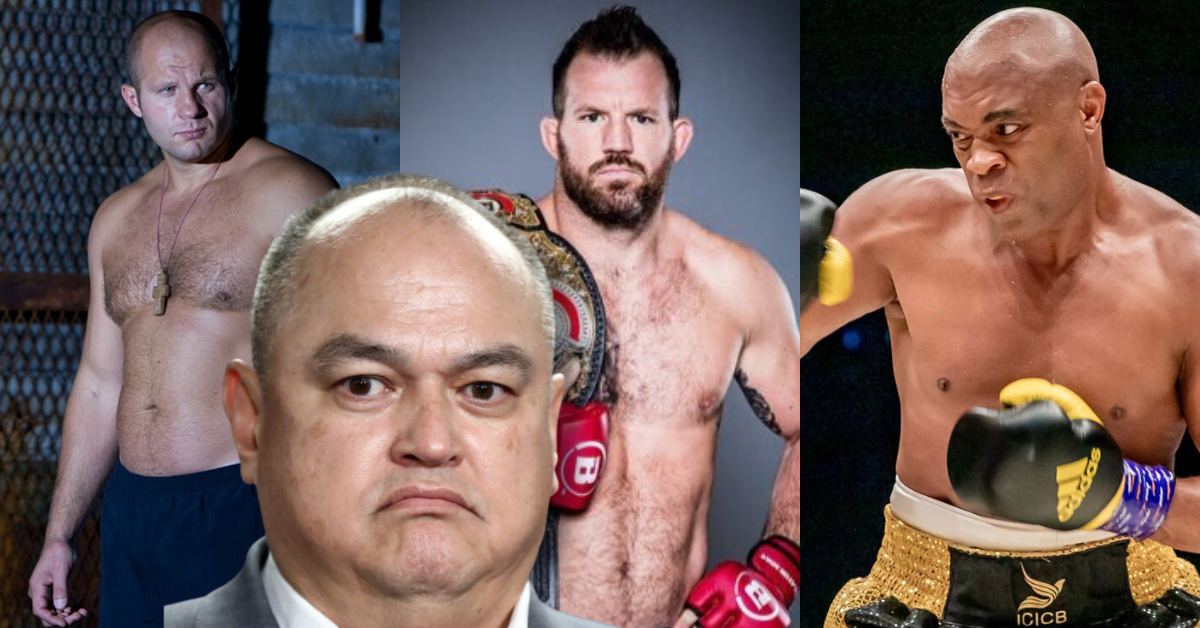 fedor emelianenko Scott coker Ryan Bader Anderson SIlva