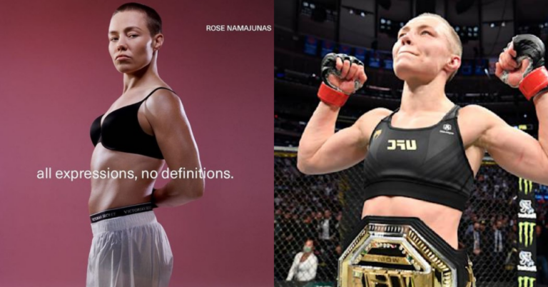 Former UFC champion Rose Namajunas poses for Victoria’s Secret’s new line: “I am confident nonetheless. That is the most important thing when it comes to beauty”
