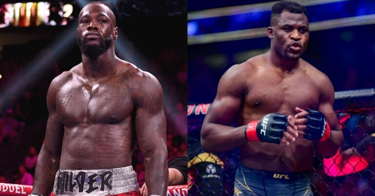 Deontay Wilder teases potential fight with UFC champion Francis Ngannou: ‘It was mentioned to me before’