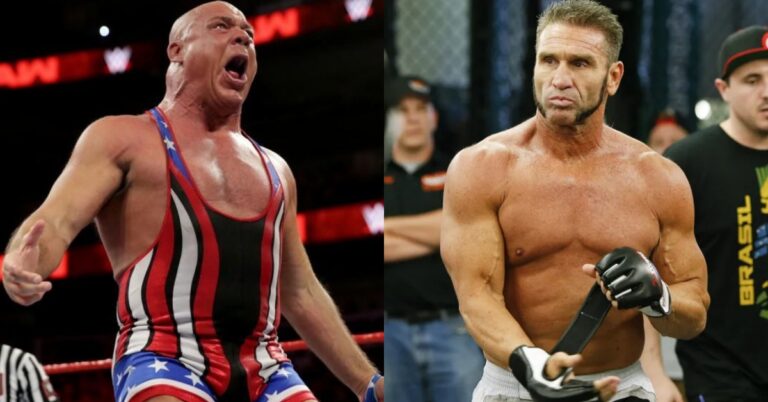 WWE legend Kurt Angle reveals why Bellator MMA clash with Ken Shamrock failed to occur