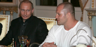 vladimir putin fedor emelianenko