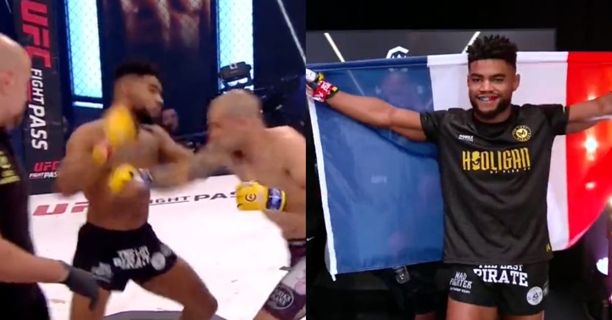 Morgan Charriere claims split decision victory in an electric back-and-forth brawl with Daniel Bažant - Cage Warriors 147 1 Morgan Charriere