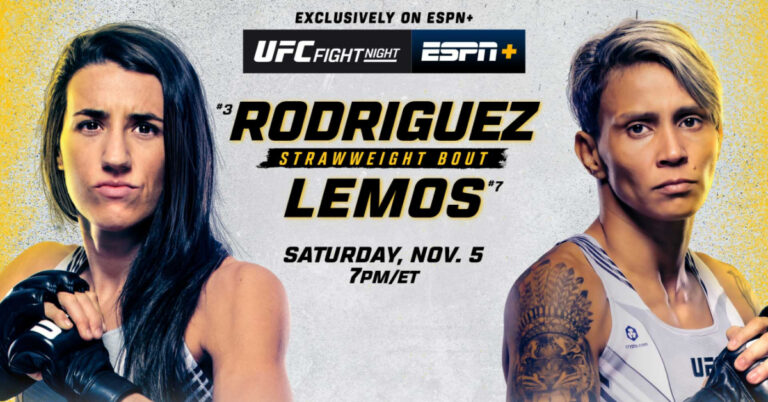 UFC Fight Night: Rodriguez vs. Lemos – Best Bets