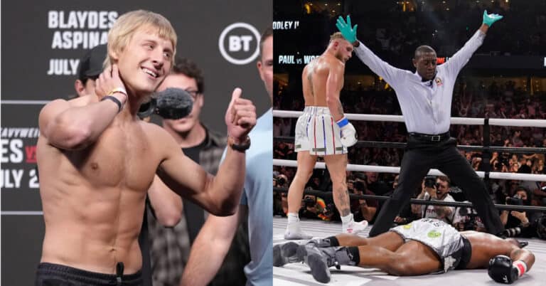 Paddy Pimblett believes Jake Paul’s fight with Anderson Silva was fixed: “He didn’t even hit him.”