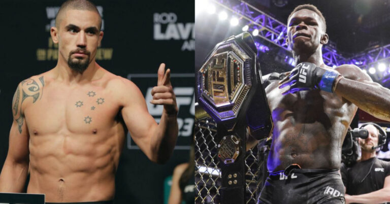 Israel Adesanya reveals there is only one way for Robert Whittaker to book a trilogy fight: “I’ll even do it in Australia again”