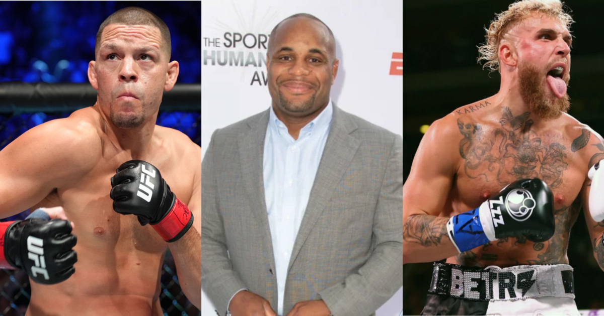 Daniel Cormier believes Nate Diaz is 'not scared to fight Jake Paul,' despite Anderson Silva victory: "That could make them a lot of money" 1 daniel cormier