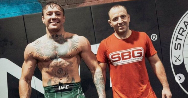 Conor McGregor shares jacked training picture following SBG return ahead of UFC comeback
