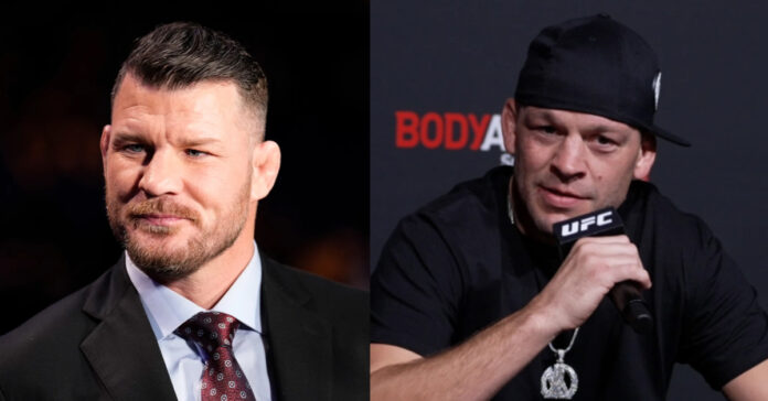 Michael Bisping, Nate Diaz, Jake Paul Michael Bisping, Nate Diaz, Jake Paul