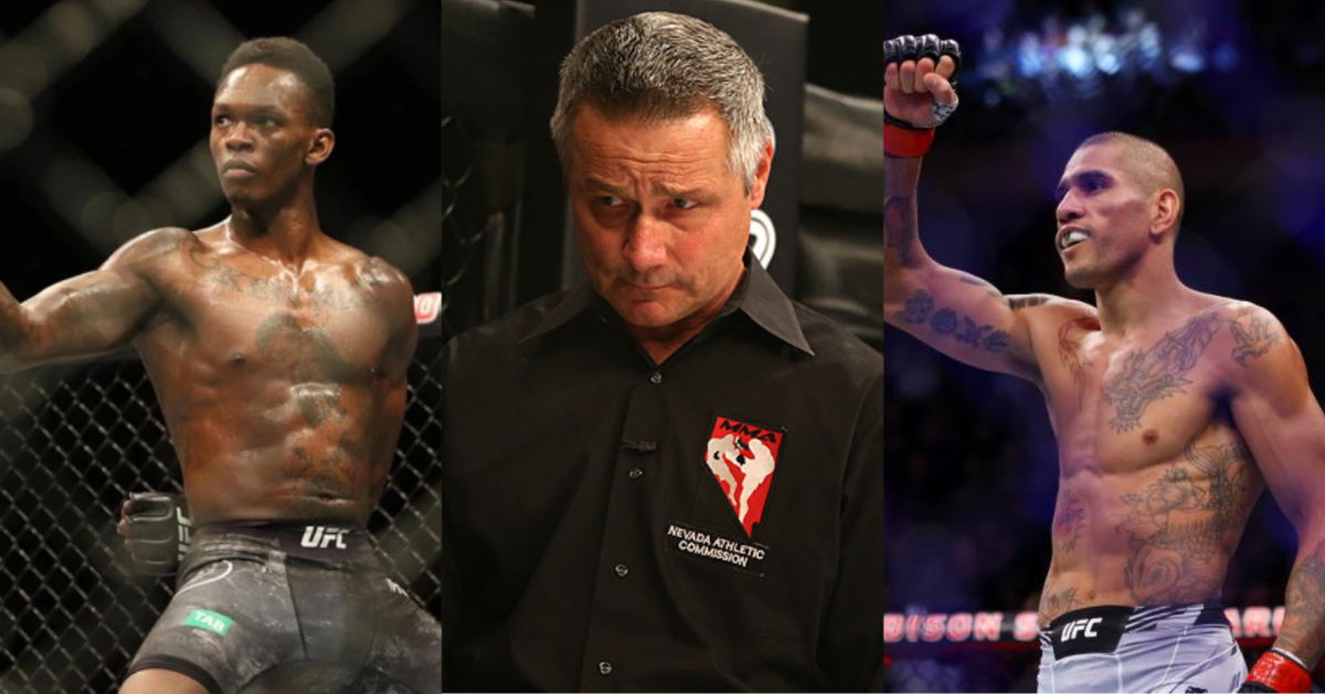 Israel Adesanya wants Steve Mazzagatti to referee his fight with Alex Pereira: "I want to hear 'Fight back, you need to move Alex'" 1 israel adesanya