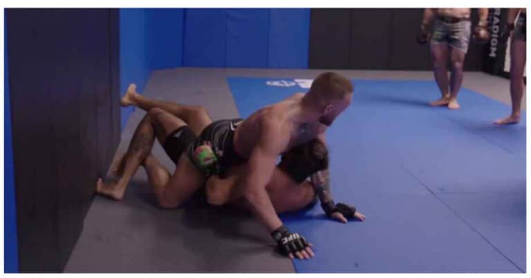 Video: Conor McGregor continues to progress his skillset in grappling