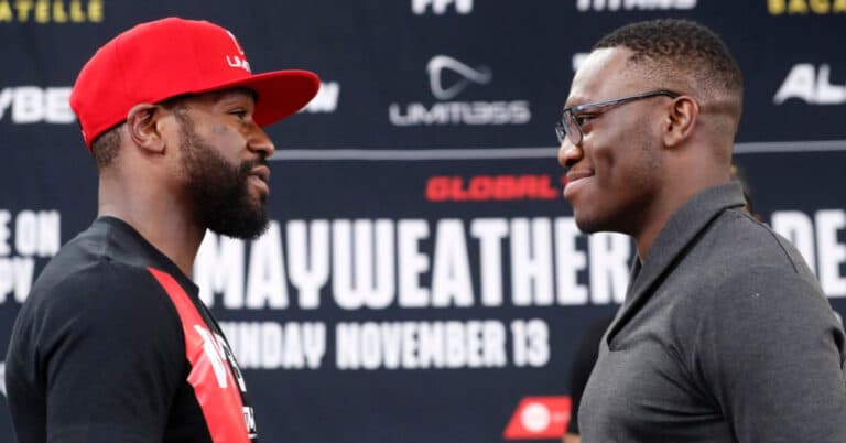 Floyd Mayweather remains unbeaten, stops YouTube star Deji in Round 6 – Boxing Highlights