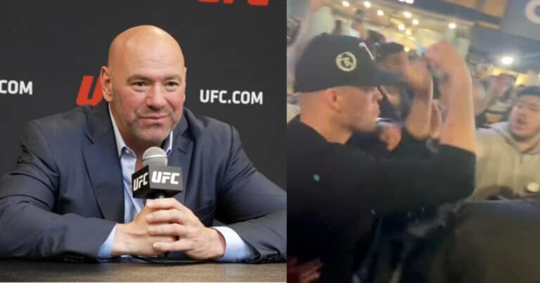 Dana White reacts to Nate Diaz’s altercation with Dillon Danis: “Every time they show up I expect something to happen”