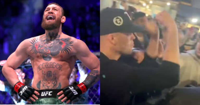 Conor McGregor reacts to Nate Diaz slapping Dillon Danis’ teammate: ‘Nice shot’