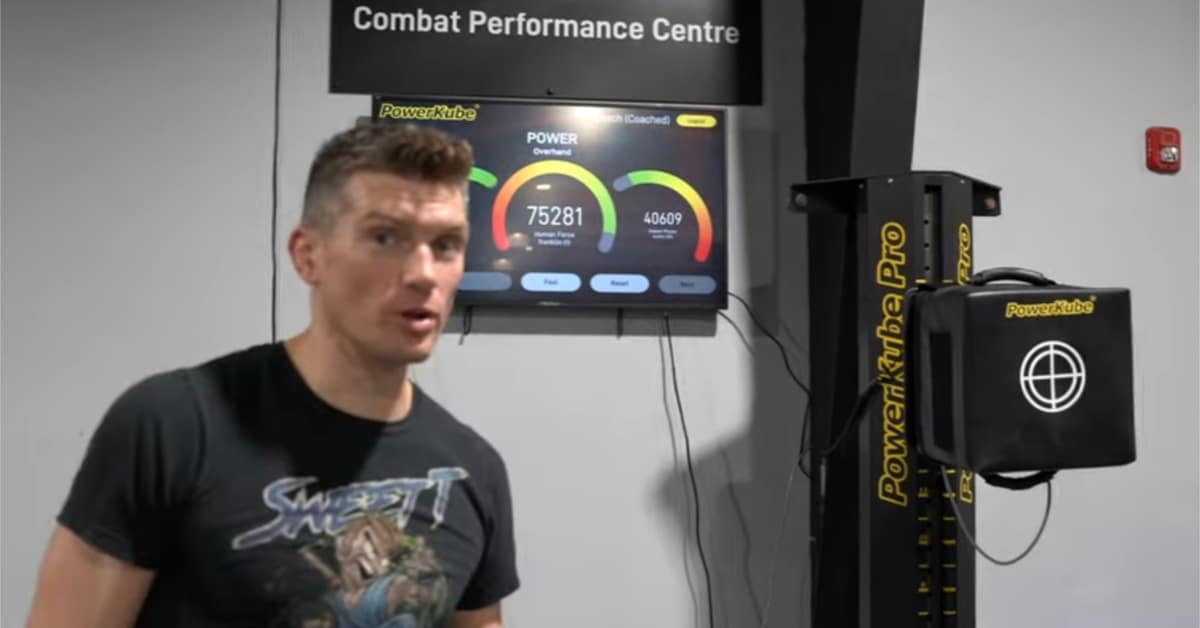 Video - UFC striker Stephen Thompson tries to surpass Francis Ngannou's record breaking punching score 1 Stephen Thompson, Francis Ngannou
