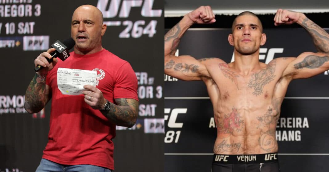 Joe Rogan Describes Alex Pereira's Massive Weight Cut As 'sanctioned