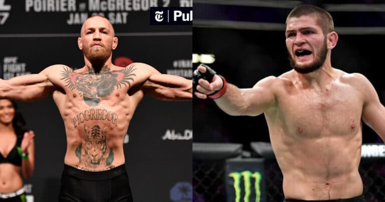 Conor McGregor lashes out at Khabib Nurmagomedov: “I’m still here if you wanna go again”
