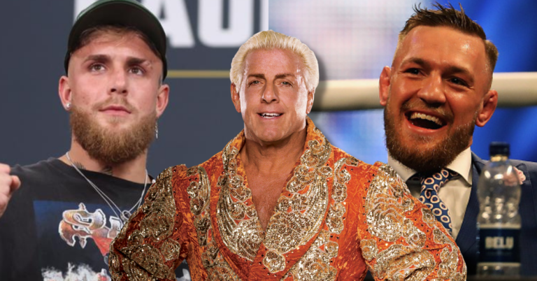 Ric Flair comments that Jake Paul could defeat Conor McGregor in the ring: “Conor I think he could handle”