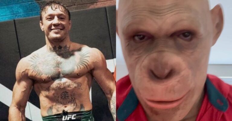 Conor McGregor previews UFC return whilst using bizarre ape filter: ‘I told you I’d be back’