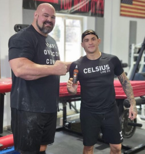 Dustin Poirier Talks Grappling With Worlds Strongest Man Brian Shaw 2 dustin poirier