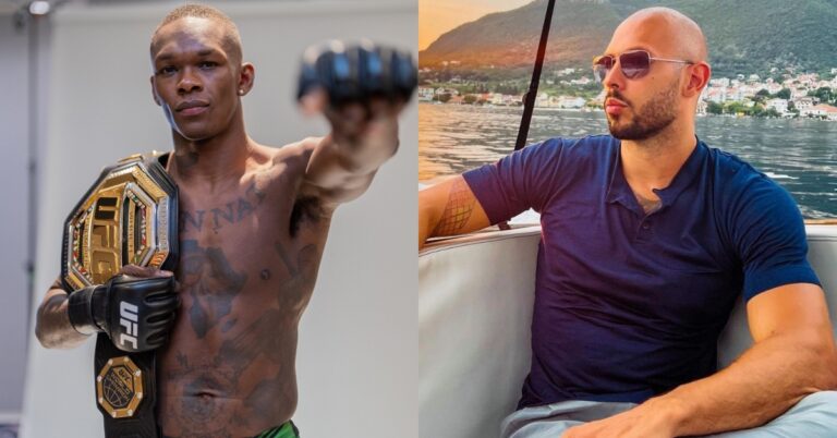 Israel Adesanya praises ‘genius’ Andrew Tate ahead of UFC 281 return: ‘If he shows me respect, I’ll show him respect’