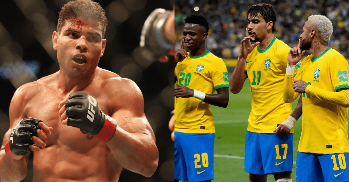 Paulo Costa launches tirade at Brazil's World Cup team: "Now they all are feminists... They cannot win world cup sorry." 1 paulo costa brazil world cup