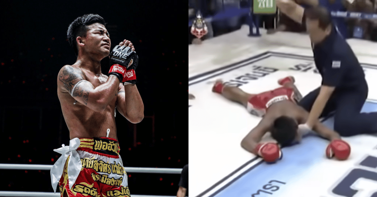 Video – Footage resurfaces of Rodtang Jitmuangnon suffering brutal KO loss ahead of ONE Championship return