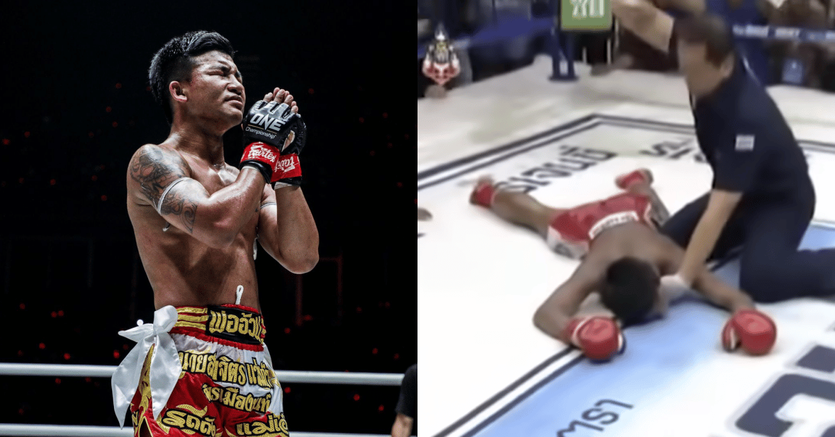Video - Footage resurfaces of Rodtang Jitmuangnon suffering brutal KO loss ahead of ONE Championship return 1 Rodtang Jitmuangnon