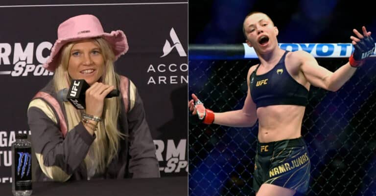 Manon Fiorot wants to be Rose Namajunas’ first fight at flyweight: “If she comes, she has to fight me.”