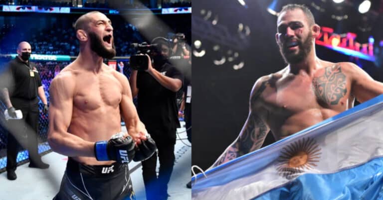 Santiago Ponzinibbio offers to fight Khamzat Chimaev: “Hey UFC, I’m here.”