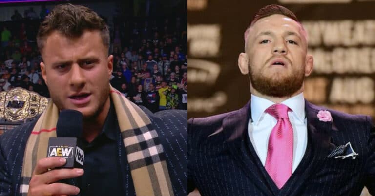 Pro wrestler MJF rocks Conor McGregor ‘F**k You’ inspired suit on AEW Dynamite