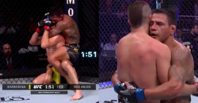 Rafael dos Anjos scores second-round submission of Bryan Barberena – UFC Orlando Highlights
