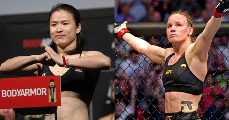 Zhang Weili promises future ‘banger’ fight against Valentina Shevchenko: “It’s a must, for sure.”