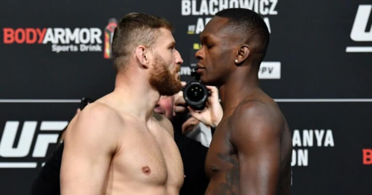 Israel Adesanya predicts Jan Blachowicz to win at UFC 282: “Everyone has a limit. If you push them far enough, they break.”
