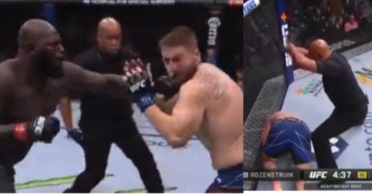 Jairzinho Rozenstruik smashes Chris Daukaus in 22-seconds – UFC 282 Highlights